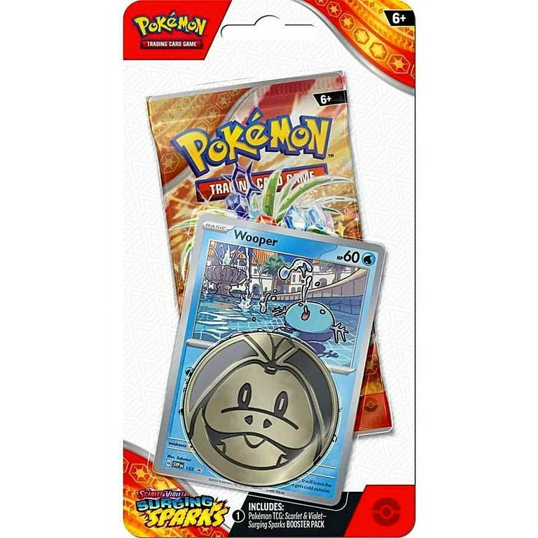 Surging sparks blister coin
