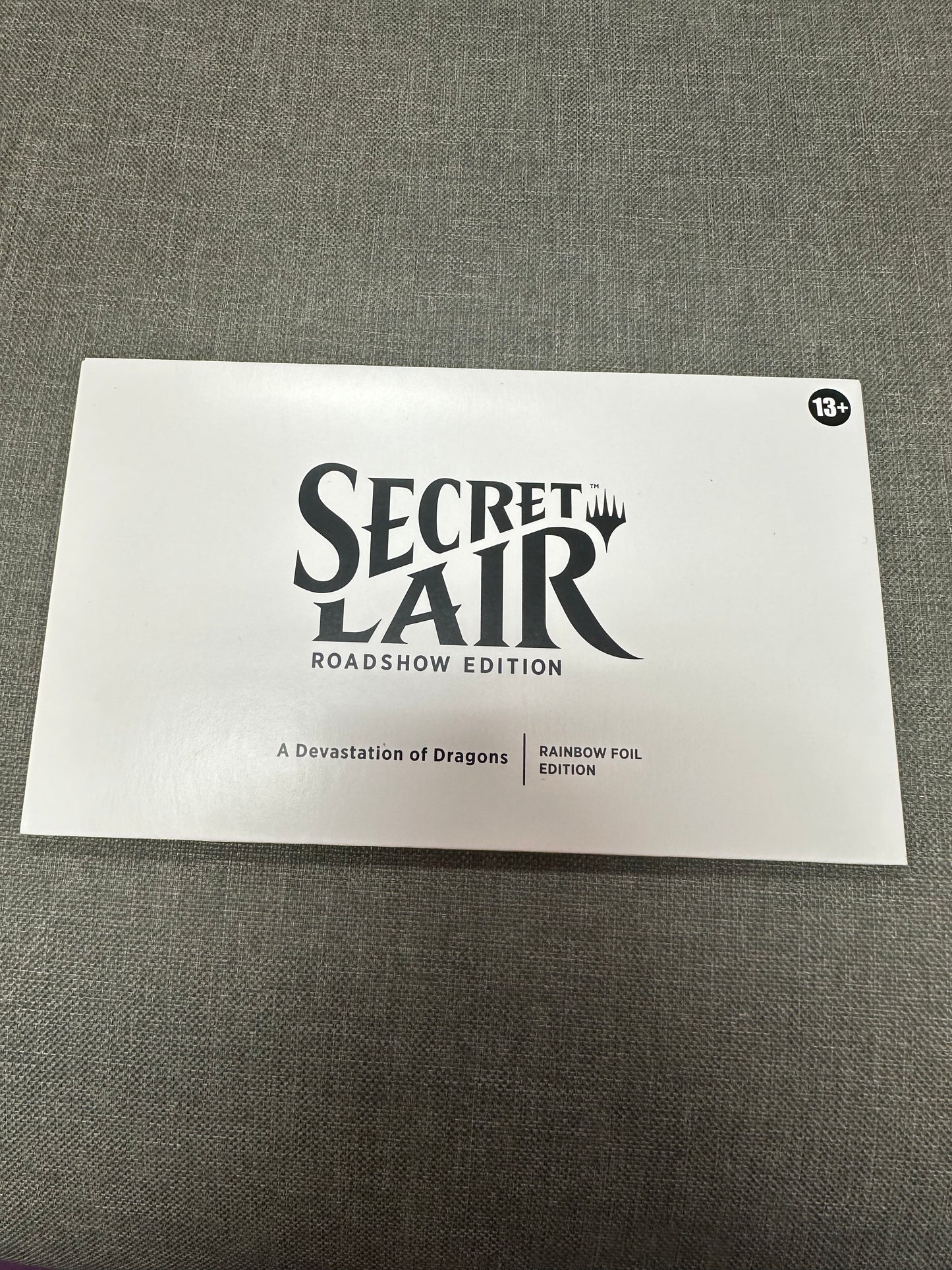 A Devastation of Dragons Secret Lair - Rainbow Foil Edition