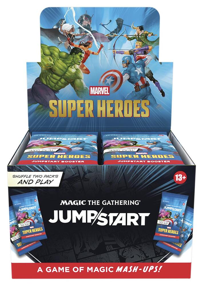 Magic The Gathering: Marvel Super Heroes: Jumpstart Display