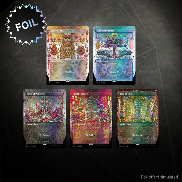 Secret Lair: Mirrodinsanity Rainbow Foil