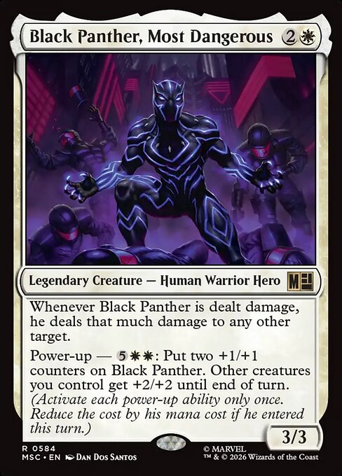 Black Panther, Most Dangerous (MSC)