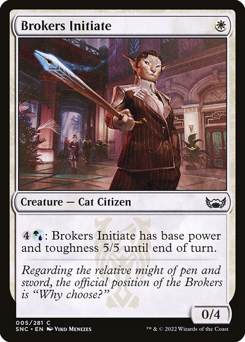 Brokers Initiate (SNC)