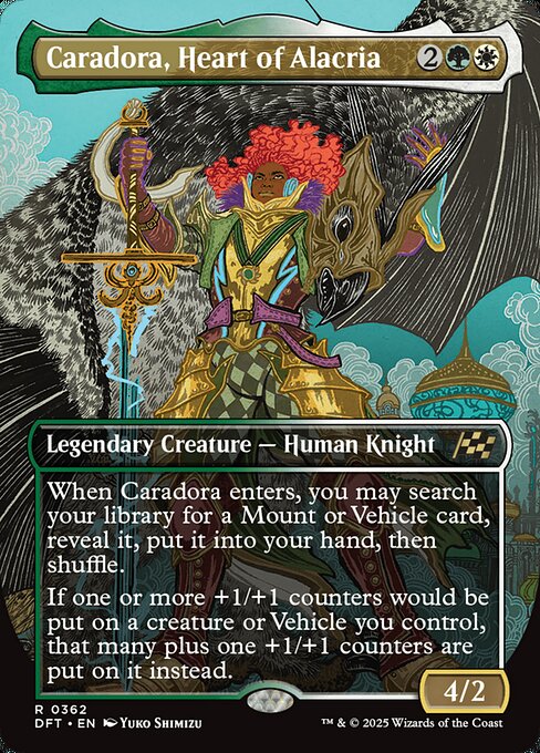Caradora, Heart of Alacria (DFT)
