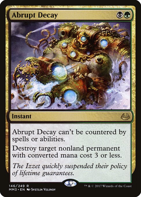 Abrupt Decay (MM3)