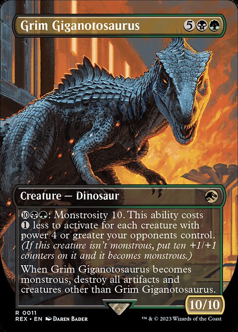 Grim Giganotosaurus (REX)