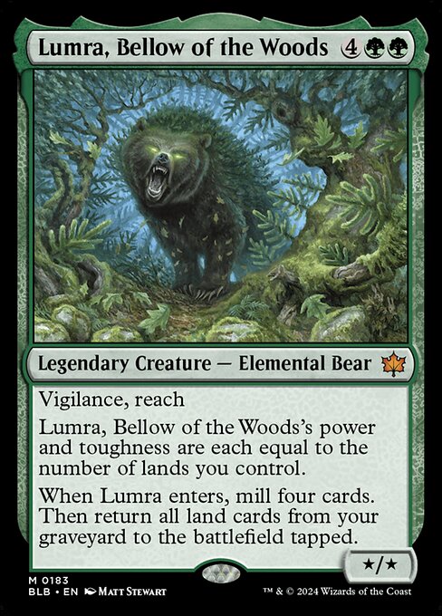 Lumra, Bellow of the Woods (BLB)
