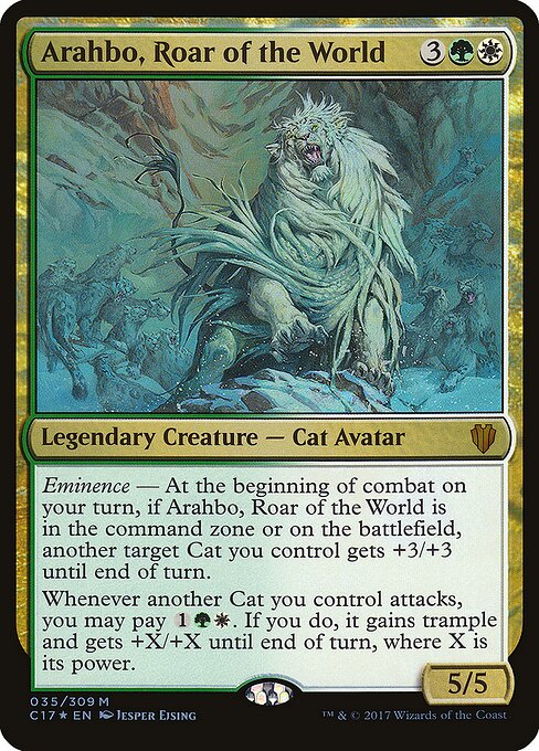 Arahbo, Roar of the World (OC17) — JA