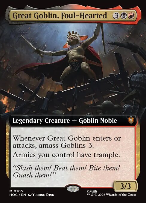 Great Goblin, Foul-Hearted (HOC)