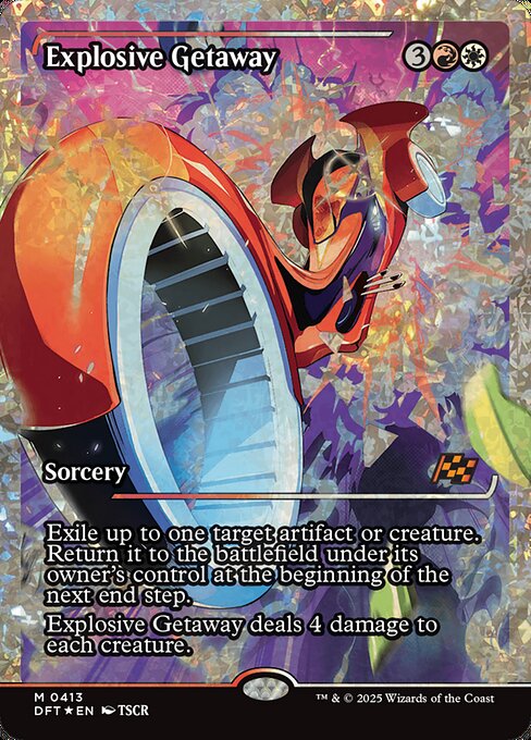Explosive Getaway (DFT) — JA