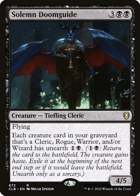 Solemn Doomguide (CLB)