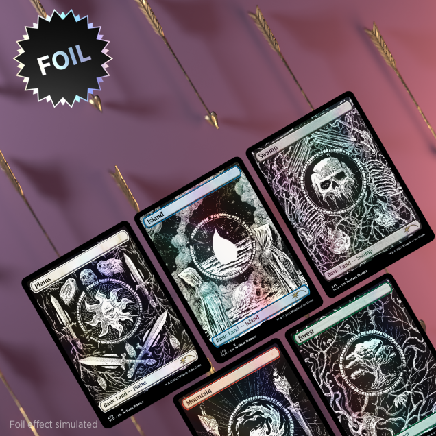 Secret Lair: The Unfathomable Crushing Brutality of Basic Land Rainbow Foil