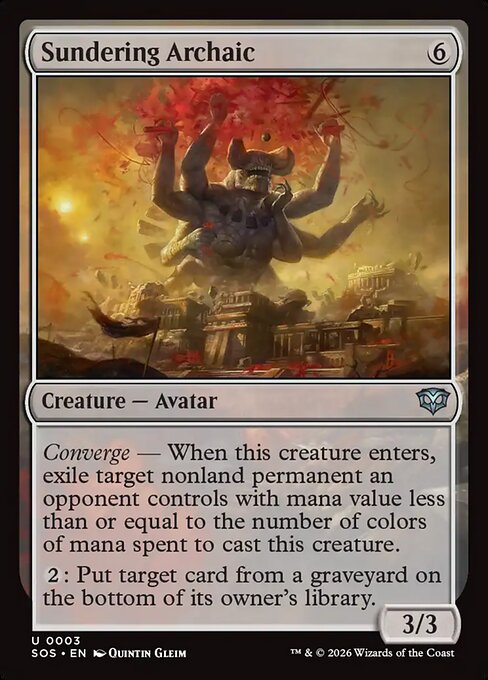 Sundering Archaic (SOS)