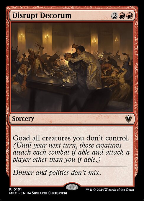 Disrupt Decorum (MKC)