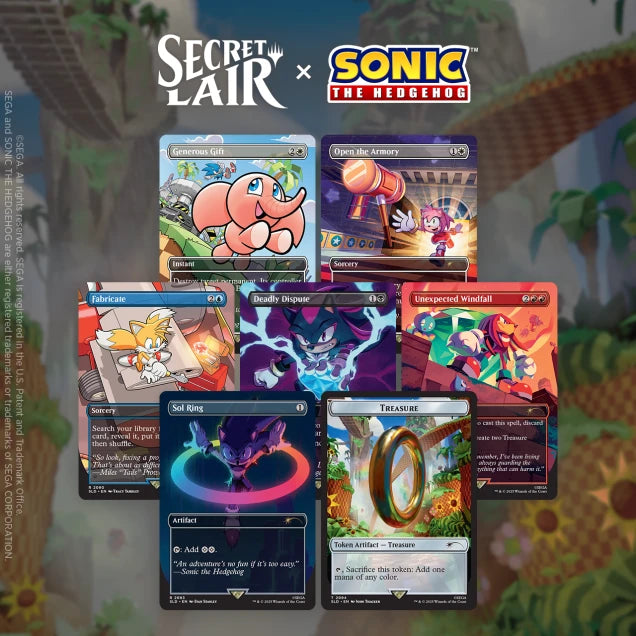 SLD: Secret Lair x Sonic: Chasing Adventure Non Foil