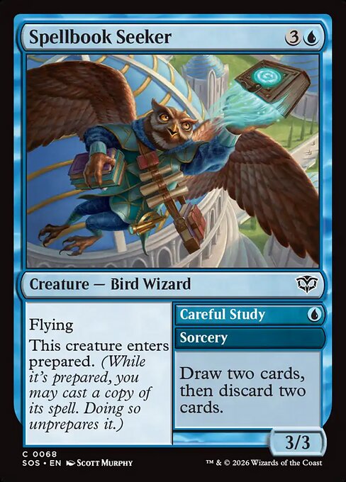 Spellbook Seeker // Careful Study (SOS)