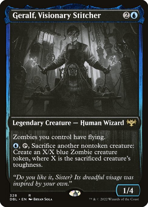 Geralf, Visionary Stitcher (DBL)
