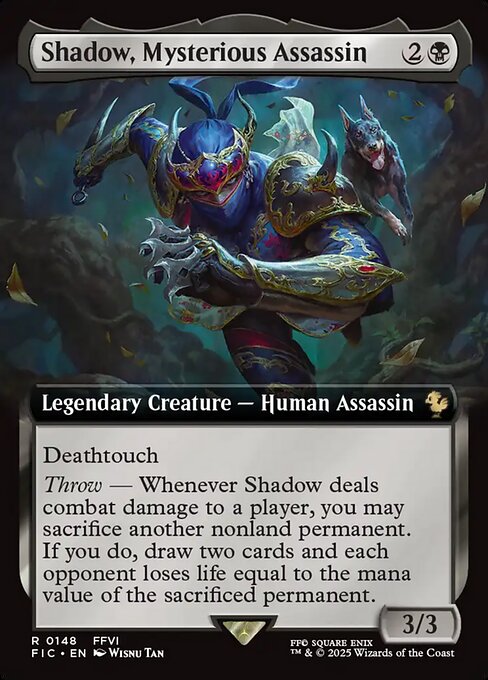 Shadow, Mysterious Assassin (FIC)