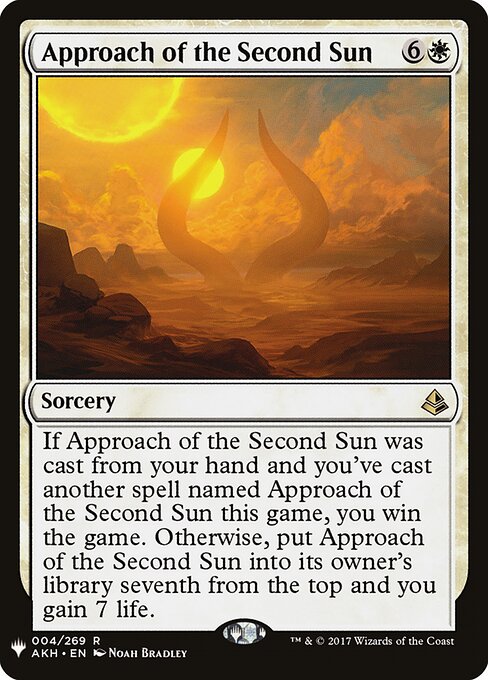 Approach of the Second Sun (PLST)