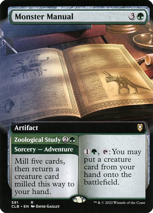 Monster Manual // Zoological Study (CLB)