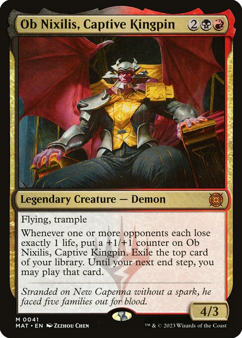 Ob Nixilis, Captive Kingpin (MAT)