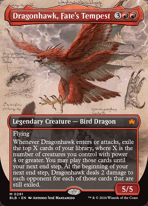 Dragonhawk, Fate's Tempest (BLB)