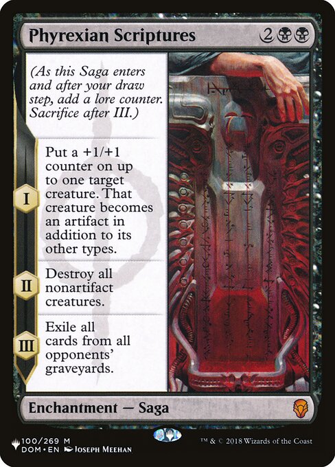 Phyrexian Scriptures (PLST)