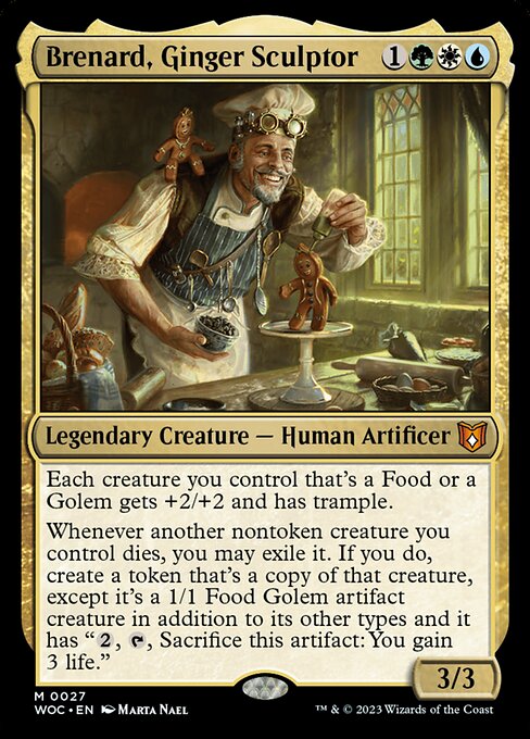 Brenard, Ginger Sculptor (WOC)