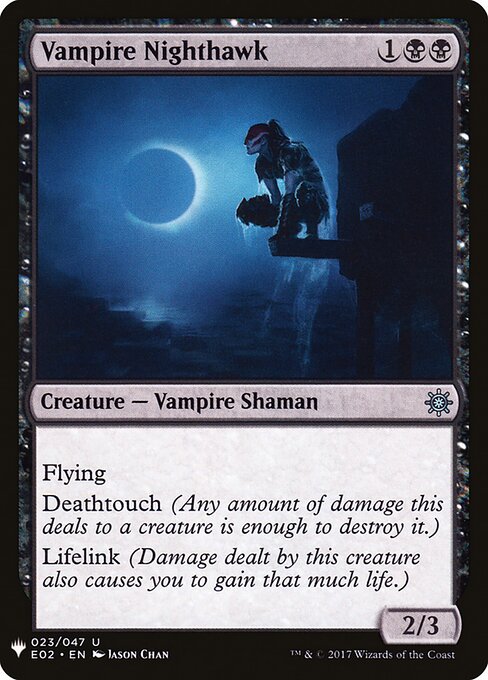 Vampire Nighthawk (PLST)