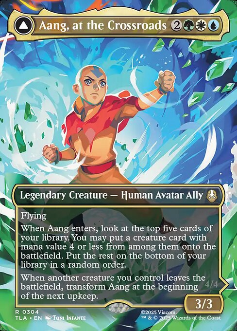 Aang, at the Crossroads // Aang, Destined Savior (TLA)