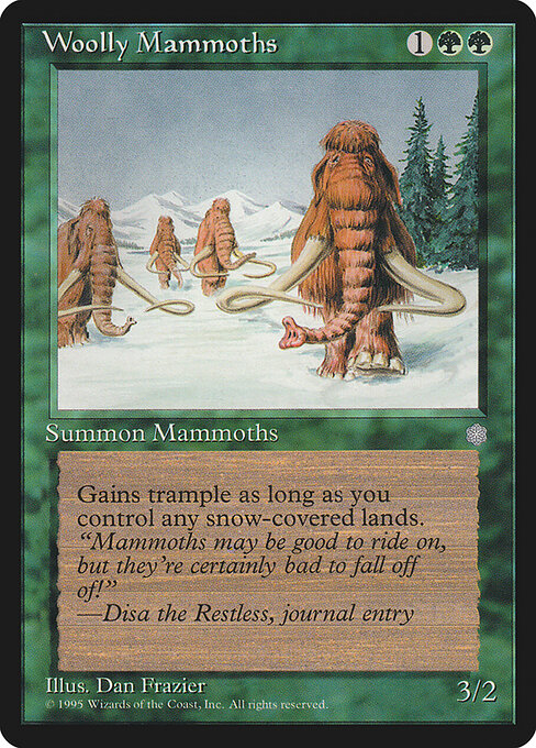 Woolly Mammoths (ICE)
