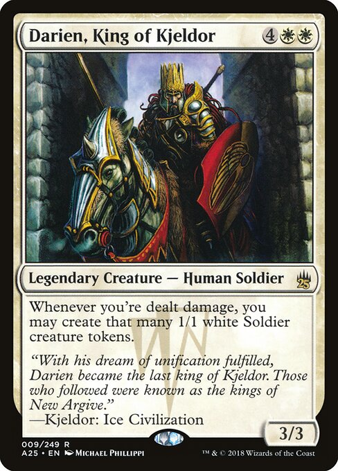 Darien, King of Kjeldor (A25)