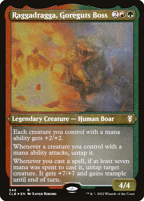 Raggadragga, Goreguts Boss (CLB)