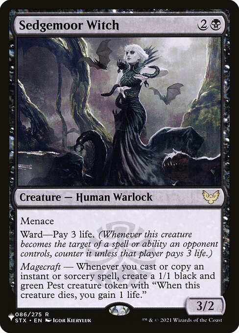 Sedgemoor Witch (PLST)