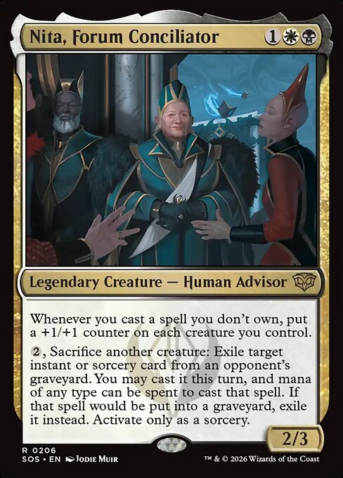 Nita, Forum Conciliator (SOS)