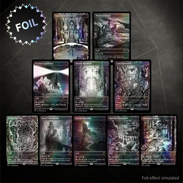 Secret Lair: Showcase Midnight Hunt Rainbow Foil
