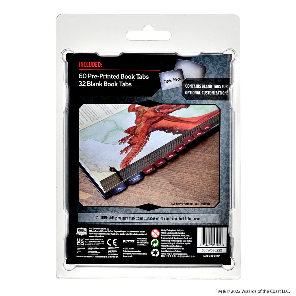 Dungeons & Dragons: Book Tabs - Monster Manual 2024 Ed.