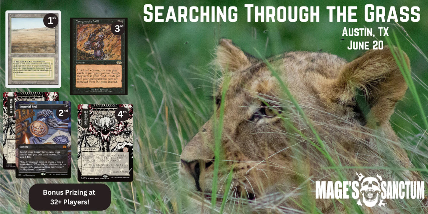 Searching Through The Grass