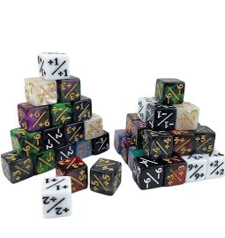Dice - Counters 12 pack