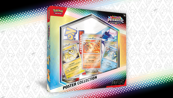 Pokemon Prismatic Evolutions Poster Collection