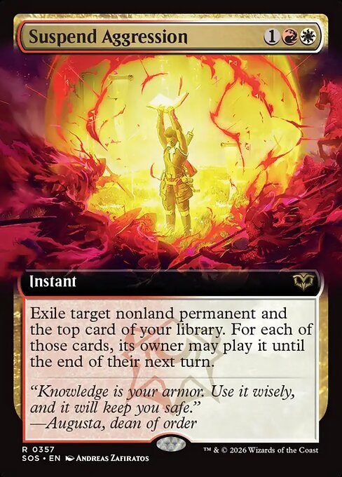 Suspend Aggression (SOS)