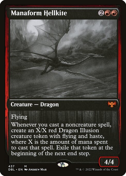 Manaform Hellkite (DBL)