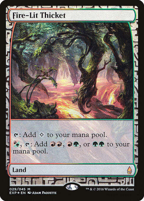 Fire-Lit Thicket (EXP)