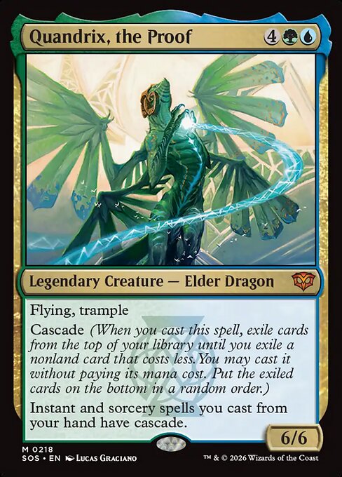 Quandrix, the Proof (SOS)