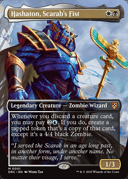 Hashaton, Scarab's Fist (DRC)