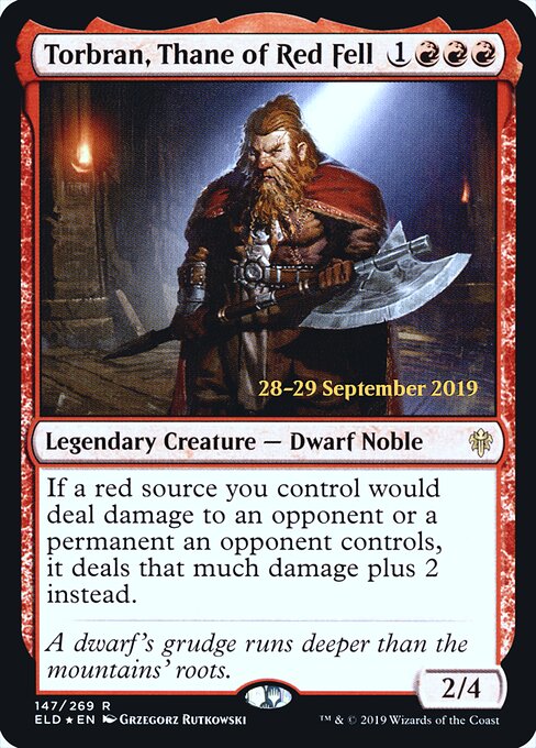 Torbran, Thane of Red Fell (PELD)
