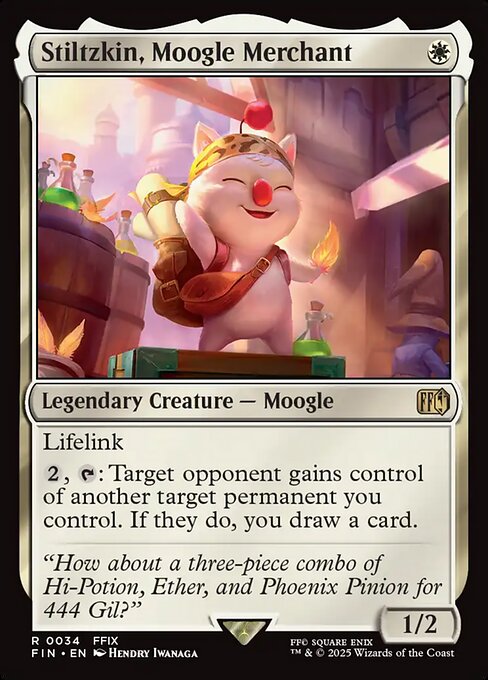 Stiltzkin, Moogle Merchant (FIN)