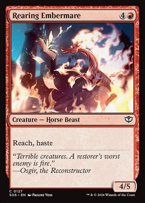 Rearing Embermare (SOS)