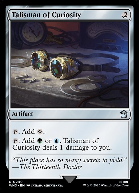 Talisman of Curiosity (WHO)