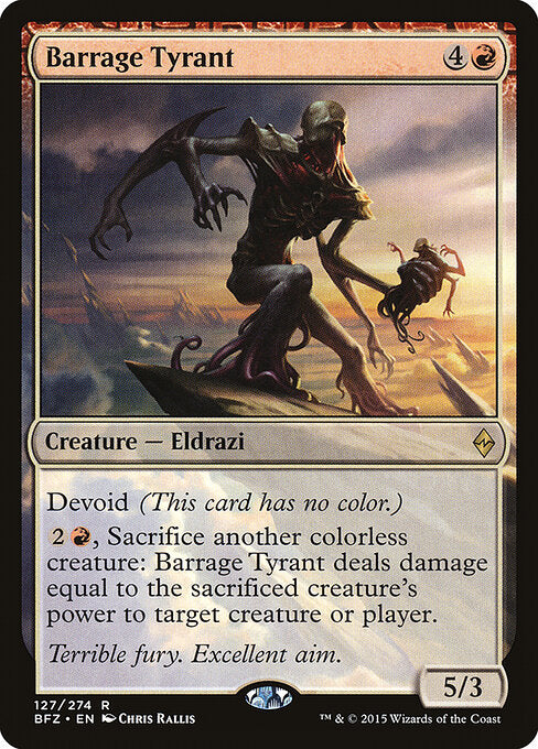 Barrage Tyrant (BFZ)