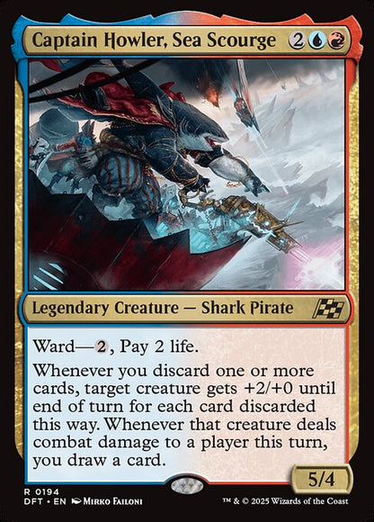 Captain Howler, Sea Scourge (DFT)